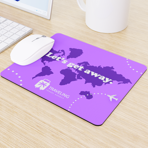 Custom Printed Rectangular Mouse Pad