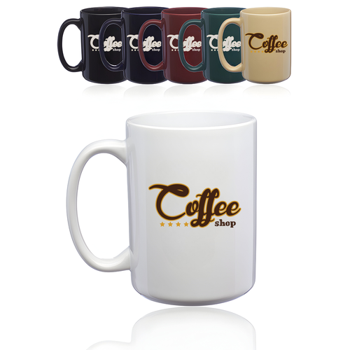 Smooth Ceramic Gloss Coffee Mug